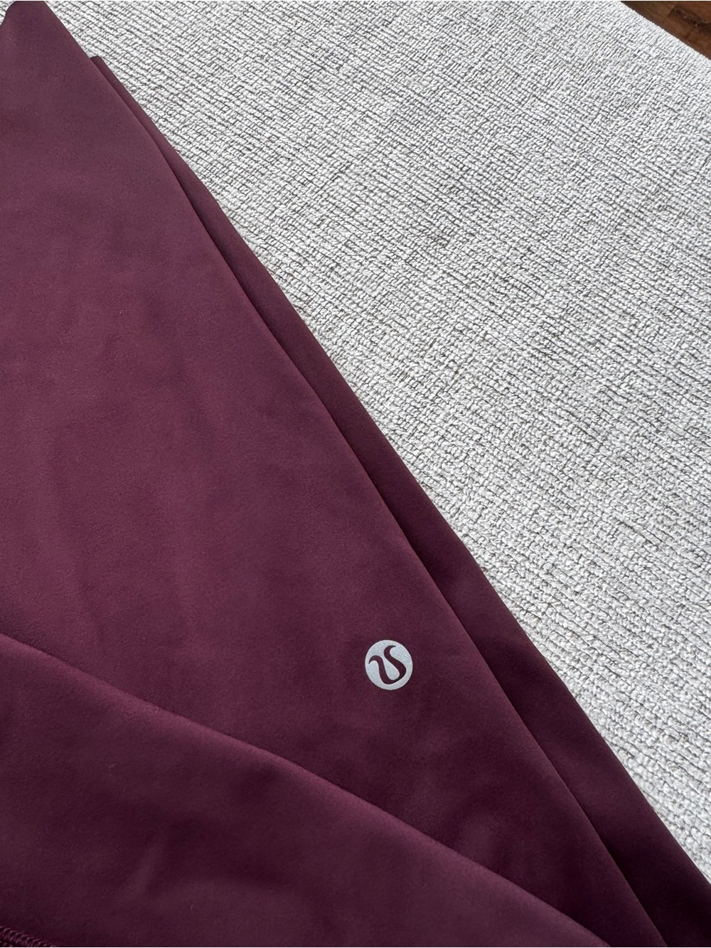 Maroon Lululemon Athletica High-rise Leggings with Pockets - Picture 2 of 5